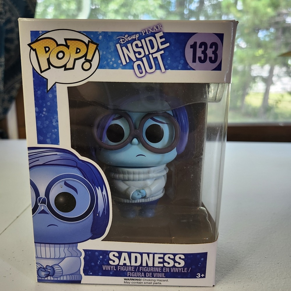 Funko Pop! Disney Pixar Inside Out Sadness Vinyl Figure #133